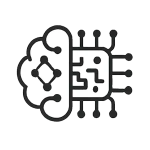 Diagram representing sophisticated AI models for neurological pattern interpretation